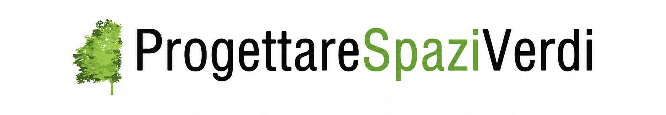 Logo progettare spazi verdi